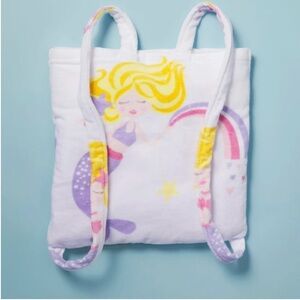 Authentic Kids Little Mermaid Magical Whimsical Ocean Beach Pool Towel and Bag
